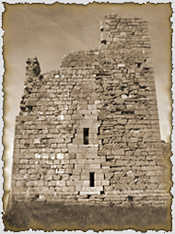 sanquhar castle, dumfries, scotland