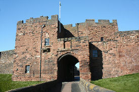 carlisle castle stone work from 1122