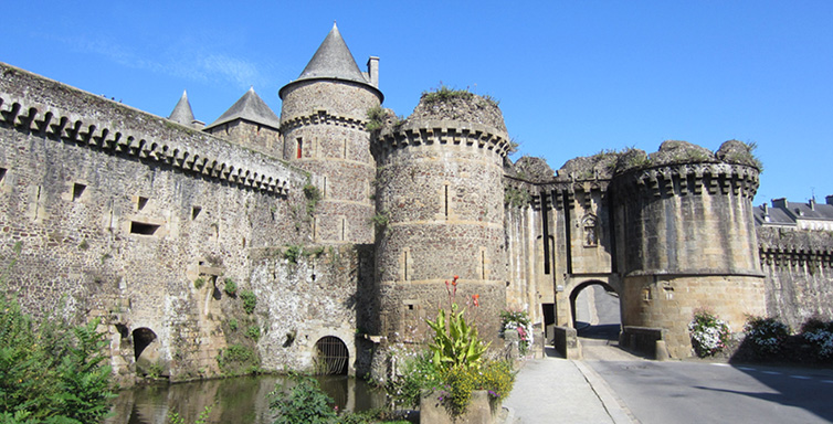 The Château de Fougères - Brittany