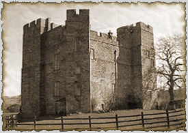 dacre castle, cumbria