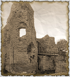 pevensey castle, sussex