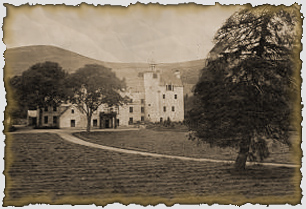 abrergeldie castle, scotland