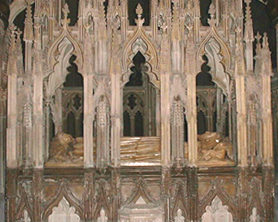 Edward II Tomb in Gloucester Cathedral